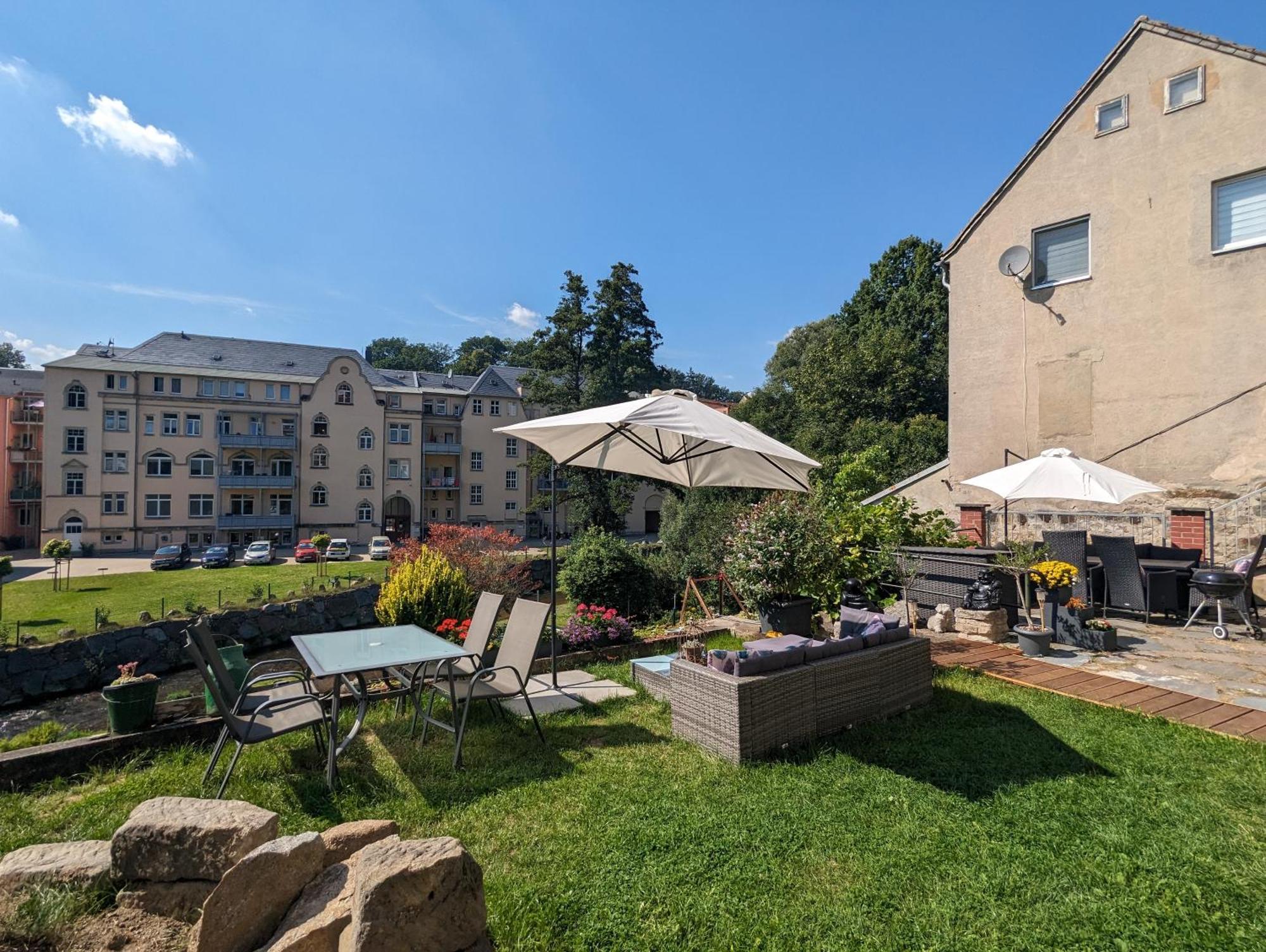 Hw2B - Urlaubsmagie - Wohlfuehlwohnung Mit Balkon, Pool, Sauna & Terrasse Зебниц Экстерьер фото
