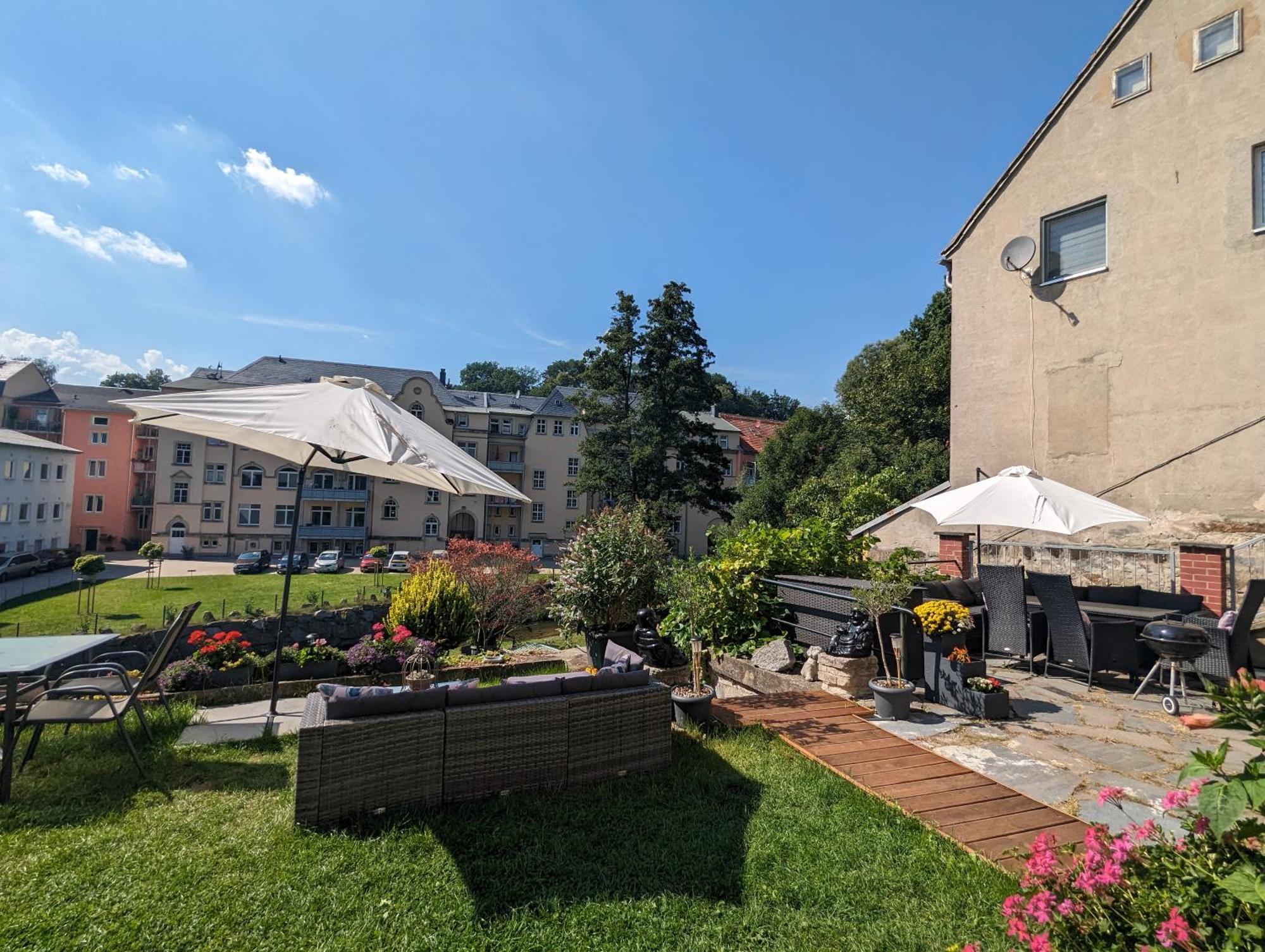 Hw2B - Urlaubsmagie - Wohlfuehlwohnung Mit Balkon, Pool, Sauna & Terrasse Зебниц Экстерьер фото