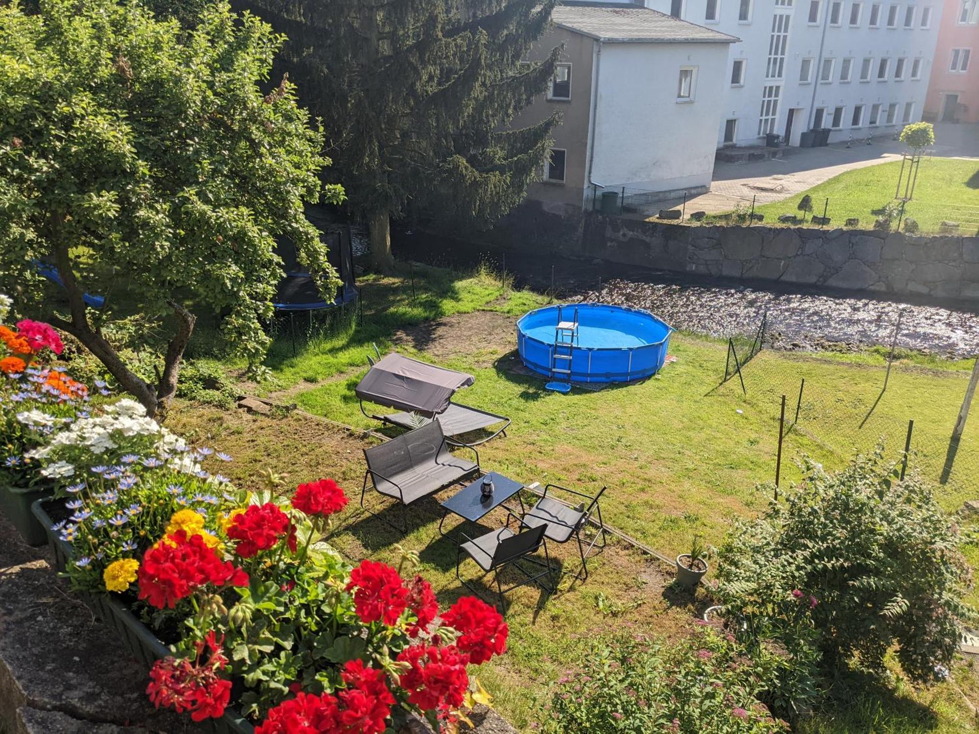 Hw2B - Urlaubsmagie - Wohlfuehlwohnung Mit Balkon, Pool, Sauna & Terrasse Зебниц Экстерьер фото