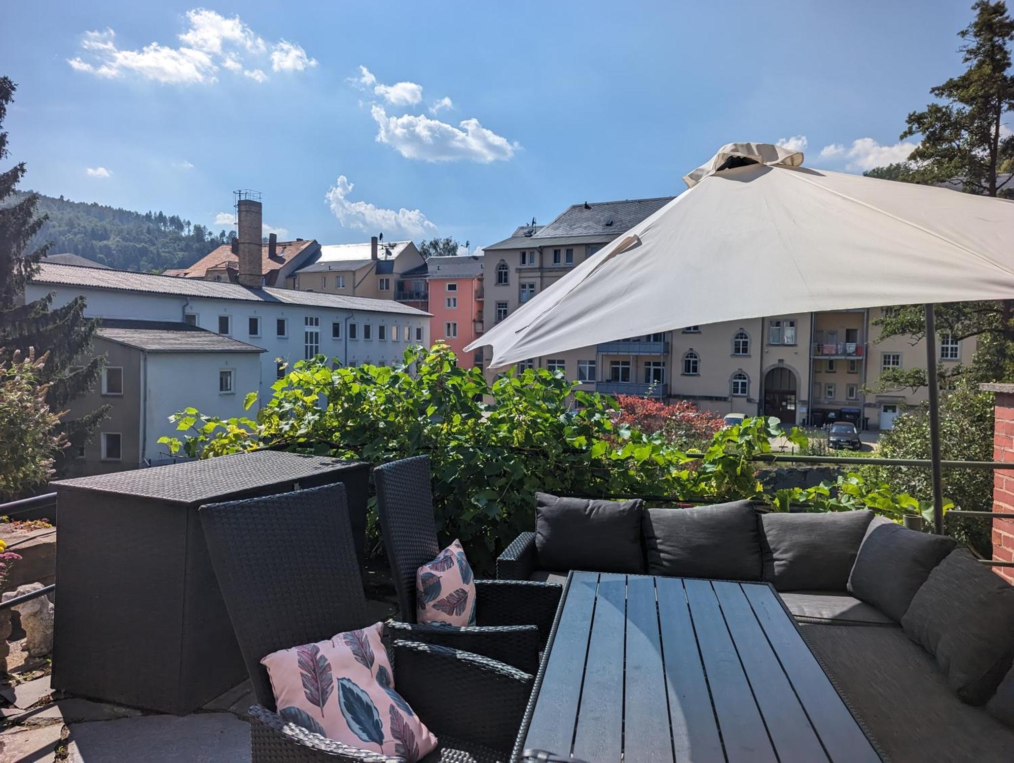 Hw2B - Urlaubsmagie - Wohlfuehlwohnung Mit Balkon, Pool, Sauna & Terrasse Зебниц Экстерьер фото
