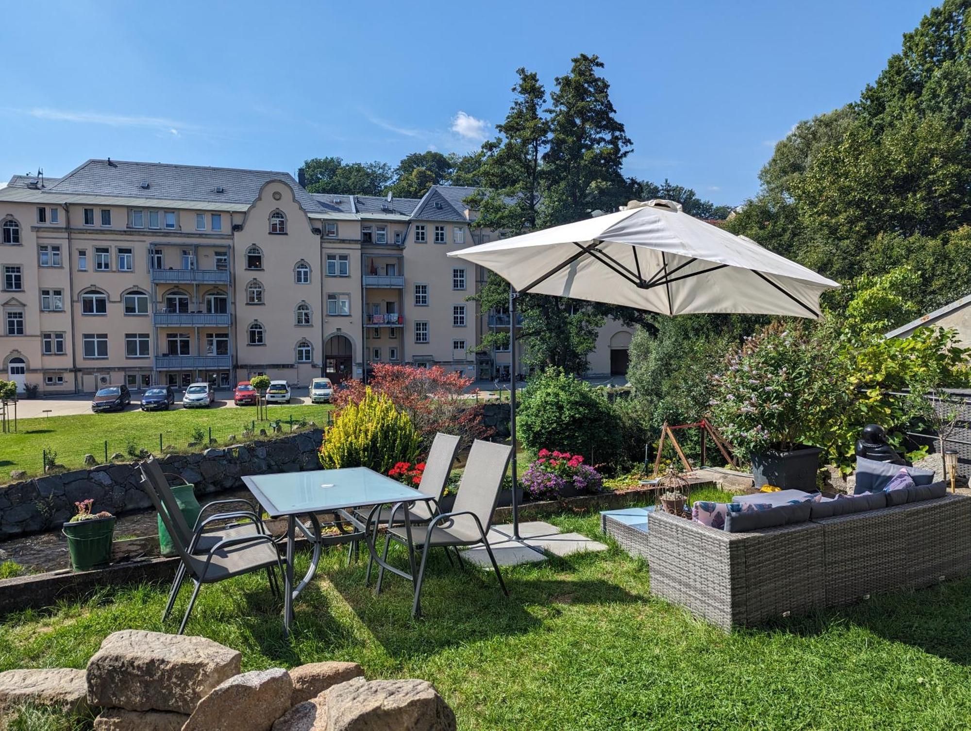 Hw2B - Urlaubsmagie - Wohlfuehlwohnung Mit Balkon, Pool, Sauna & Terrasse Зебниц Экстерьер фото