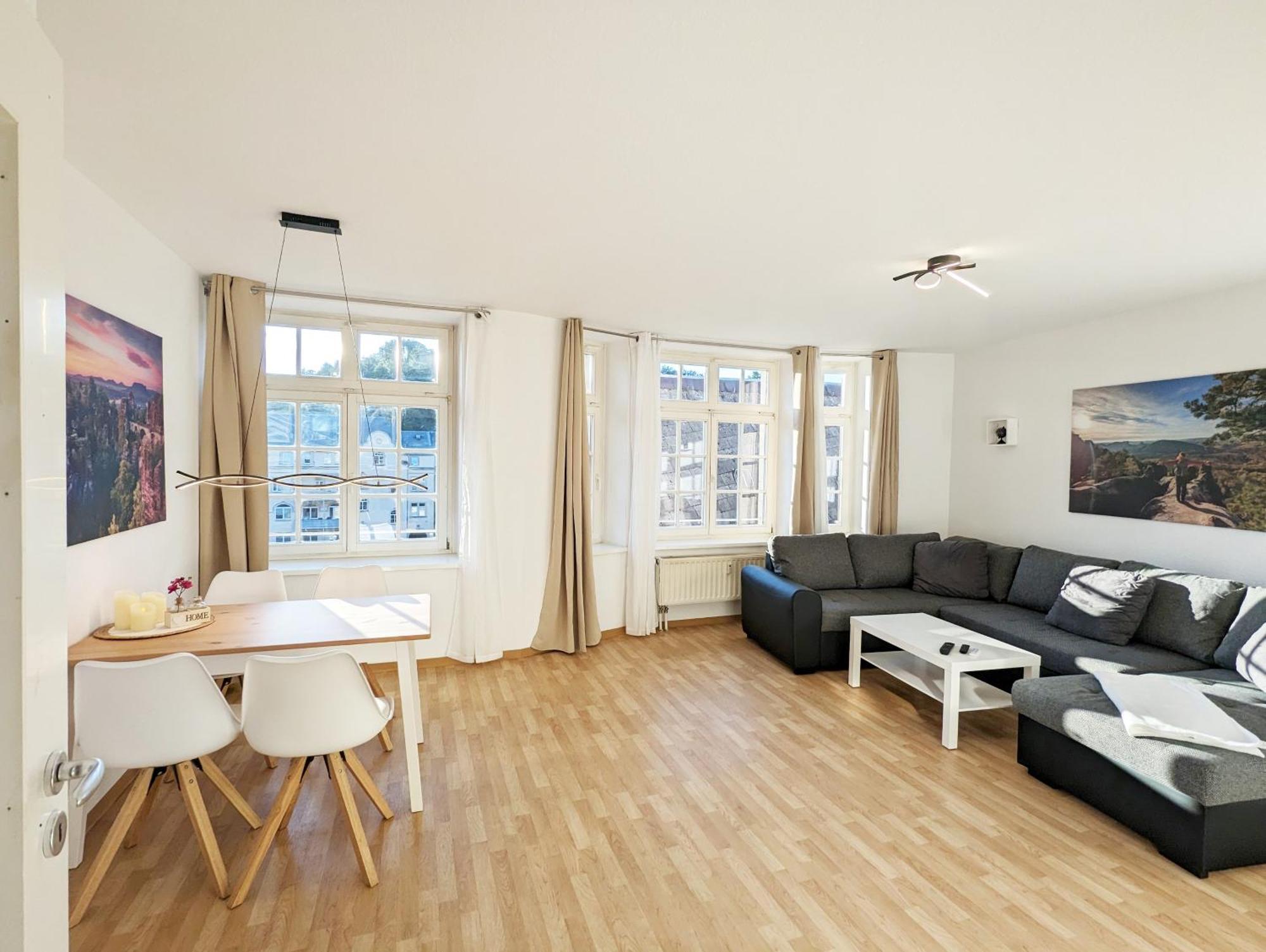 Hw2B - Urlaubsmagie - Wohlfuehlwohnung Mit Balkon, Pool, Sauna & Terrasse Зебниц Экстерьер фото